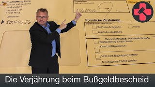 Die Verjährung beim Bußgeldbescheid  EXPERTEHILFT mit Rechtsanwalt Frank Hannig [upl. by Sayers]