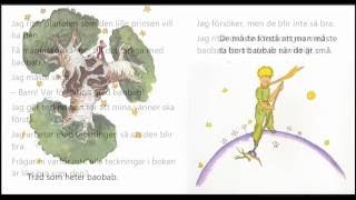 Ljudbok Den lille prinsen kapitel 5 Baobabträd [upl. by Leahkim931]