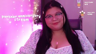 3 year partner anniversary stream  community games [upl. by Glassman]