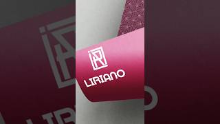 Liriano name logo design logo innovativelogos shorts [upl. by Araik]