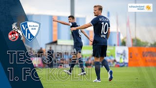 Testspiel 1 FC Köln v VfL Bochum 1848 [upl. by Oicelem262]