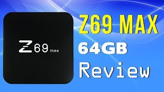 Z69 Max Amlogic S912 64GB 4K Android TV Box Review [upl. by Yrrej954]