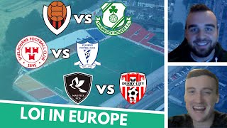 CHAMPIONS LEAGUE amp CONFERENCE LEAGUE PREVIEW  Shamrock Rovers  Shelbourne  Derry City [upl. by Rosalynd]