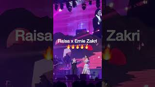 LUAR BIASA Raisa duet bersama Ernie Zakri 🔥 Watch full video on our YT channel raisa erniezakri [upl. by Elrod853]