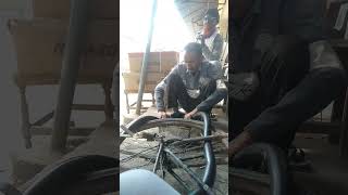 cycle ka puncture kaise Joda jata hai [upl. by Slohcin]