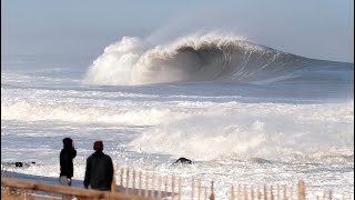 Biggest Waves in New Jersey History [upl. by Einre931]