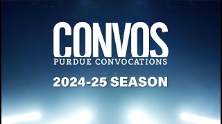 Welcome to the 202425 Season  Purdue Convocations [upl. by Ardisj]