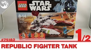 CONSTRUCTION LEGO Star Wars  Republic Fighter Tank 12 FR [upl. by Adnuhsat]