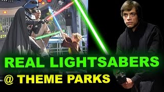 Star Wars Land Lightsaber Patent  Disneyland amp Disney World [upl. by Cleopatre84]