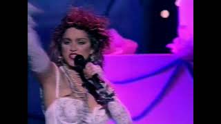 Madonna  Like A Virgin Live MTV VMAs 1984 Remastered In 4K Official Music Video [upl. by Orgell]