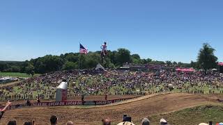 Ken Roczen Whips Laracoss Leap 2018 [upl. by Aivatan]