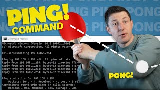 Ping Command Explained  Real World Example [upl. by Middle436]