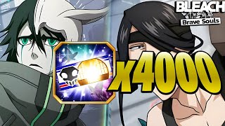 Summons 4000 Tickets  BLEACH BRAVE SOULS [upl. by Nhguavoj]