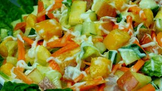 The best Vegetable Salad Ive ever tasted [upl. by Gavin995]