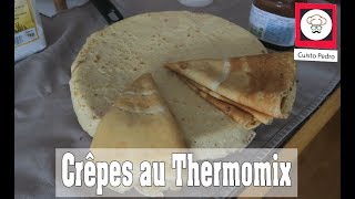 Recette pâte à crêpe avec ou sans Thermomix avec JeanViet [upl. by Siednarb]