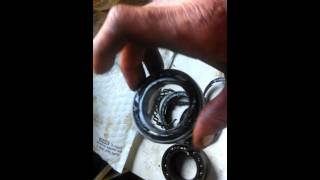 YFZ450 carrier bearing replacement [upl. by Wyndham77]