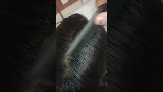 Grey coverage greyhair coverage hairstyle hair yt ytshorts haircolor [upl. by Ahcsas]