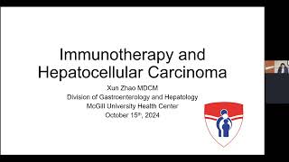 Oct15 2024 MUHC Medical Grand Rounds by Dr Xun Zhao AssistProf Division of Gl and Hepatology [upl. by Ordnassela]