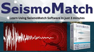 Learn Using SeismoMatch Software in Just 3 Minutes [upl. by Ataynek]