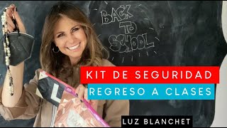 KIT SANITIZANTE REGRESO A CLASES LUZ BLANCHET [upl. by Silas]