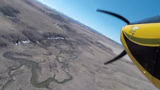 Stinson fly out from back yard [upl. by Riddle]