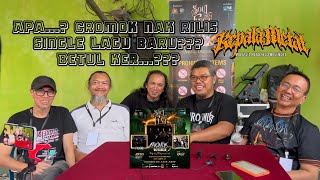 KEPALA METAL quotexclusivequot interview witk CROMOK at Soulfest 2024 [upl. by Rehsu]