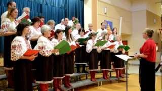 Svitanok Chorus  Ukrainian Carols Festival 1 of 5 [upl. by Llyrpa]