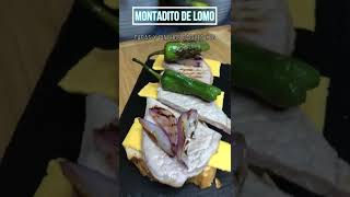 Montadito de lomo  Pinchos y tapas fáciles 16 [upl. by Nahpos]