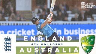 Livingstone Smashes 62 Off 27  Highlights  England v Australia  4th Men’s Metro Bank ODI 2024 [upl. by Selij]