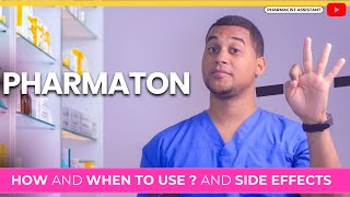 Pharmaton How to Use It amp 3 Common Side Effects [upl. by Anelas]