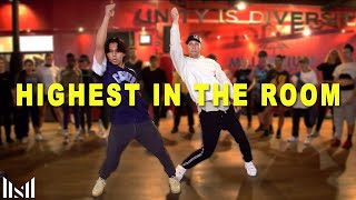 Travis Scott  HIGHEST IN THE ROOM  Matt Steffanina amp Kenneth San Jose Choreography [upl. by Ajup774]