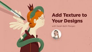 How to Add Texture to your Designs in Photoshop [upl. by Yllehs]