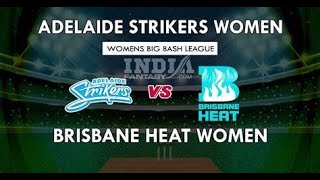 Adelaide Strikers Women vs Brisbane Heat Women ASW vs BHW  T20 Spring Challenge 2024 Live [upl. by Vilhelmina]