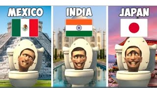 Skibidi Toilet but in Different Countries [upl. by Nibbor]