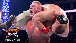 FULL MATCH  John Cena vs Brock Lesnar  WWE Title Match SummerSlam 2014 [upl. by Htilil510]