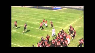 Tyler Mosbach 56yard Pick 6 vs Capital City Crush [upl. by Asel]