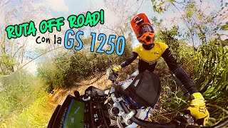 Haciendo ENDURO con la BMW GS 1250 en caminos de tierra  offroad motovlog [upl. by Acihsay]