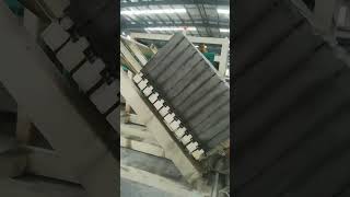 Foamed Concrete Solid Partition Wall Panel Production Line [upl. by Ynaffit666]