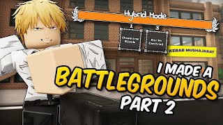 I made my own BATTLEGROUNDS GAME PART 2  Roblox [upl. by Oberon]