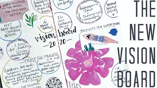 How to Create a Vision Board Journal visionboard [upl. by Keithley]