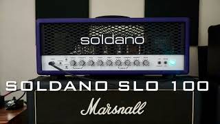 Hard Rock Tones with the SOLDANO SLO100 [upl. by Orodoet]