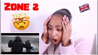 🇬🇧 Zone 2 Karma X Trizzac  Dead Music Video  UK Rap REACTION [upl. by Suruat269]