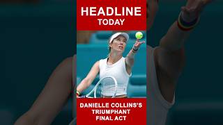 Danielle Collins American tennis player [upl. by Ellehsram]