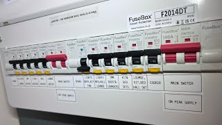 HOW TO UPGRADE AN ON PEAKOFF PEAK CONSUMER UNIT  CONDUIT STYLE [upl. by Okire164]