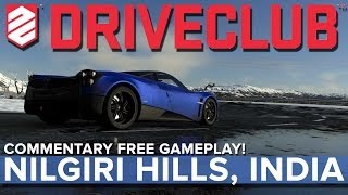 DriveClub Nilgiri Hills India  Commentary Free Gameplay  Eurogamer Preview [upl. by Sibel]