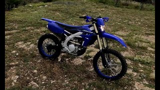 NOUVELLE MOTO  YAMAHA 250 WRF 2023 [upl. by Swor]