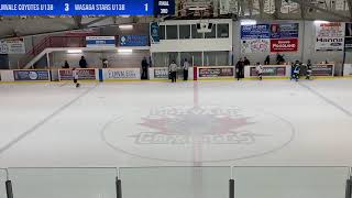 Elmvale Coyotes U13B vs Wasaga Beach Stars U13B Live [upl. by Aynodal]