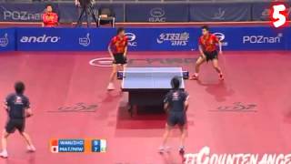 Best Table Tennis Shots of All Time [upl. by Anuahsat]