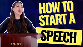 How to Start a Speech The Best and Worst Speech Openers [upl. by Nimar396]