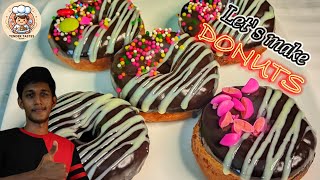 Easy amp Tasty Donuts  Homemade Donuts Recipe [upl. by Gaw]